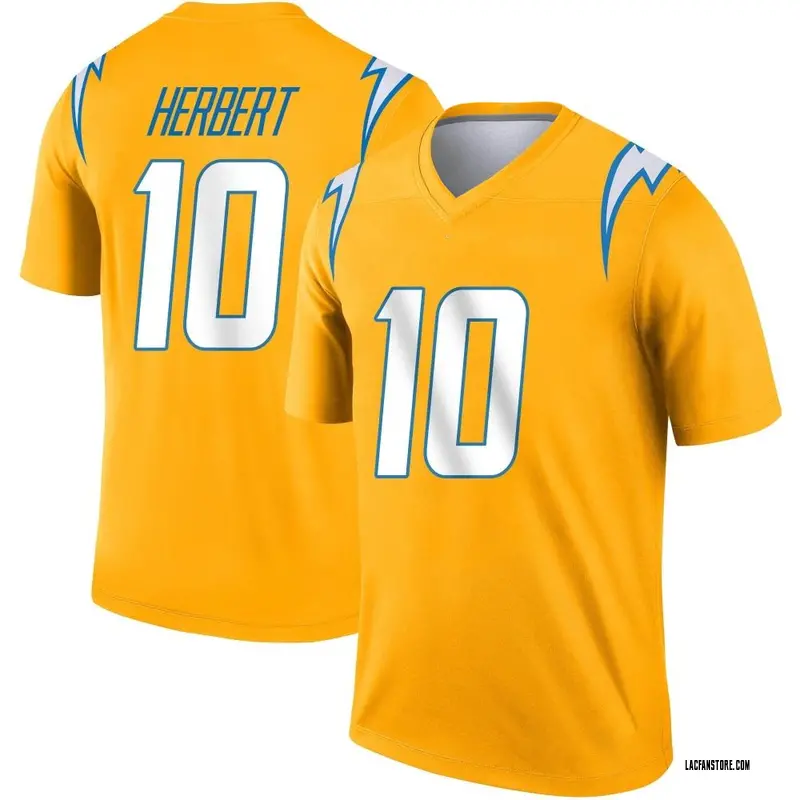 justin herbert jersey white