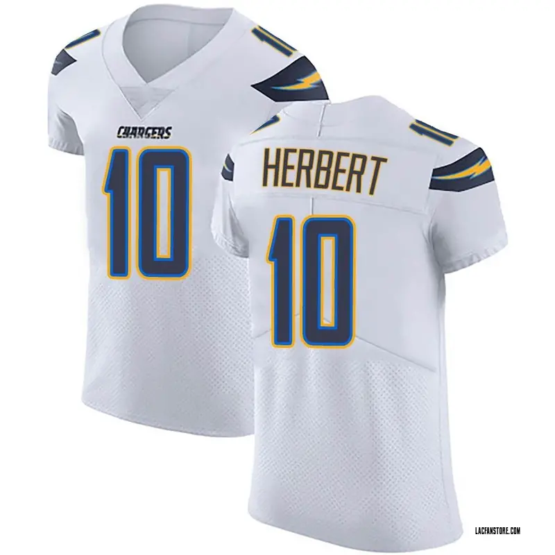 justin herbert jersey white