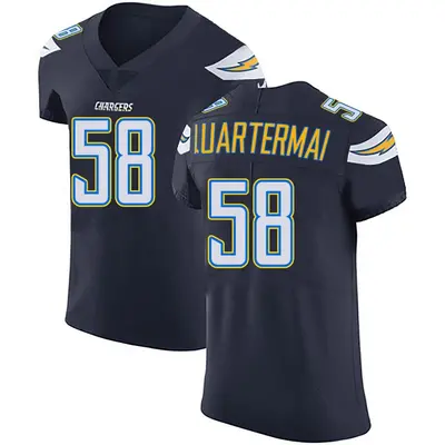 Men's Shaq Quarterman Los Angeles Chargers Team Color Vapor Untouchable Jersey - Navy Blue Elite