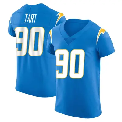 Men's Teair Tart Los Angeles Chargers Alternate Vapor Untouchable Jersey - Blue Elite