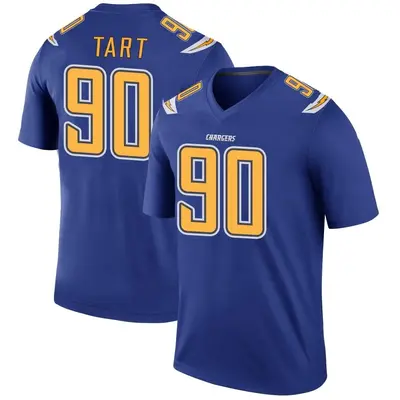 Men's Teair Tart Los Angeles Chargers Color Rush Jersey - Royal Legend